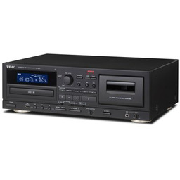 TEAC Odtwarzacz CD / Kaset Magnetofonowych AD-850SE Czarny,