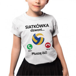 Siatkówka dzwoni, muszę iść (wersja 2) - dziecięca