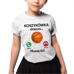 Koszykówka dzwoni, muszę iść (wersja 2) - dziecięca