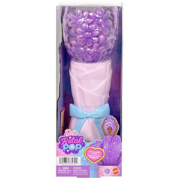 Lalka Barbie Petal Pop Kwiatowa niespodzianka Fioletowa stokrotka