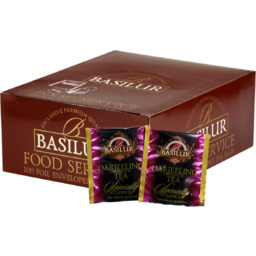 Herbata czarna Basilur Darjeeling koperty - 100 x