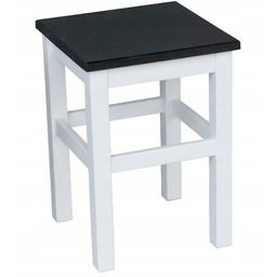 Taboret Drewniany Kuchenny Nowoczesny Wersja Dwukolorowa Do Wyboru
