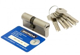 Wkładka bębenkowa Gerda PRO System X 30/40 nikiel