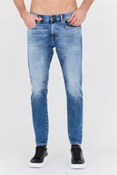 DIESEL Niebieskie męskie jeansy D-Struktslim