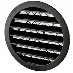 Kratka metalowa USAV fi 100 wyrzutnia/ czerpnia ścienna