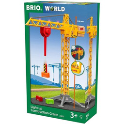 BRIO Dźwig World Podświetlany 33835