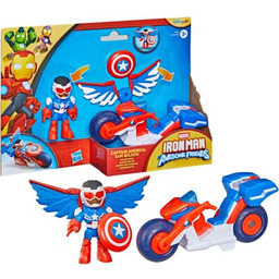 HASBRO Figurka Disney Junior Iron Man i Super