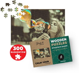 FOTO PUZZLE DREWNIANE z TWOJEGO ZDJĘCIA NA PREZENT