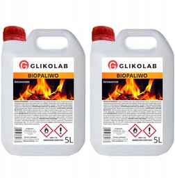 Biopaliwo Do Biokominka Bezzapachowe 10L (2X5L)