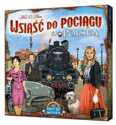 REBEL Gra planszowa Wsiąść do Pociągu Kolekcja Map