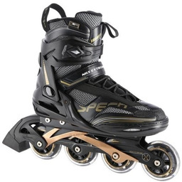 NILS EXTREME ŁYŻWOROLKI NA2150 CZARNO-ZŁOTE ROZM. 42