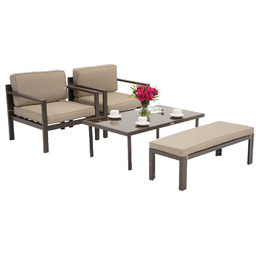 Zestaw mebli na taras Porto Terrace z ławką