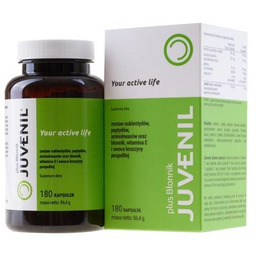 Juvenil plus Błonnik, 180 kapsułek