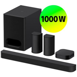SONY Soundbar HT-S60/Bravia Theatre System 6 Czarny 5.1-kanałowy,