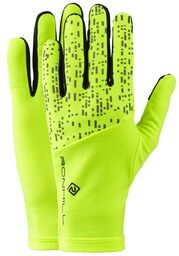 RONHILL Rękawiczki biegowe NIGHTRUNNER GLOVE fluo żółte