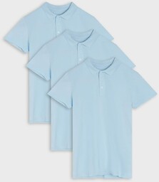 Sinsay - Koszulki polo 3 pack - Niebieski