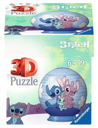 RAVENSBURGER Puzzle 3D Disney Stitch 3 Kula 11599