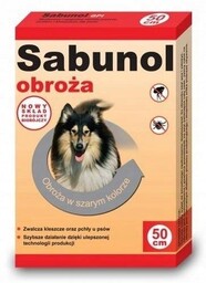 Laboratorium DermaPharm Sabunol Szara Obroża Przeciw Pchłom