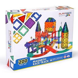 Playmags 200-częściowy zestaw z płytkami magnetycznymi, Elektryczny tor