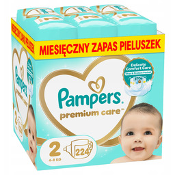 Pampers Premium Care 2 224 szt. 4-8 kg