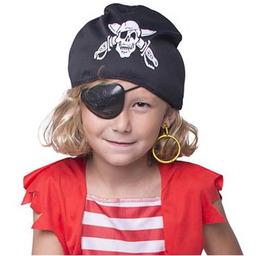 Oko i kolczyk pirata - opaska piracka -