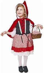 Dress Up America Kostium czerwony kapturek dla dzieci