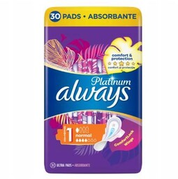 ALWAYS Platinum Normal Podpaski, 30szt.