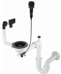 DEANTE ZXY N982 Osprzęt space-saver nero do zlew