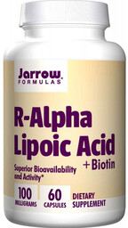JARROW FORMULAS R-Alpha Lipoic Acid+Biotin 60caps