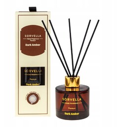 SORVELLA Home Diffuser patyczki zapachowe Dark Amber 120ml