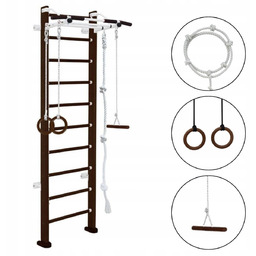 drabinka gimnastyczna Adler wenge