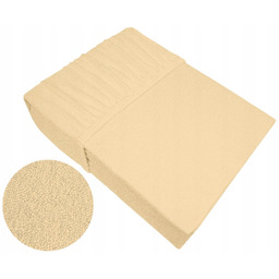 Prześcieradło frotte z gumką 200x220 Bielbaw Greno cappuccino