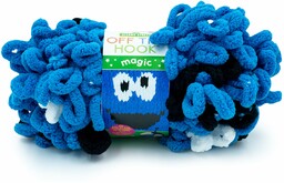 Lion Brand Yarn przędza, poliester, Cookie Monster Smile