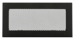 Kratka do kanału KRKP 200x90 czarna metalowa