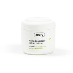 ZIAJA PRO maska ściągająca z glinką zieloną, 250ml