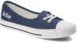 Granatowe Trampki Lee Cooper Modne Buty Damskie