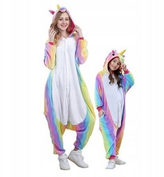 Onesie Jednorożec Unicorn Jasna Tęcza Xl