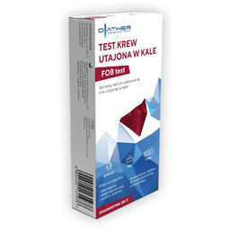 Test na krew utajoną kale, 1 sztuka /Diather/