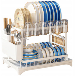 Suszarka Do Naczyń Ociekacz Z Odpływem Dwupoziomowa 29x29x42