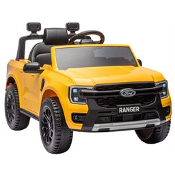 SUN BABY Samochód dla dziecka Ford Żółty