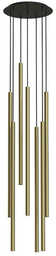 Lampa wisząca LASER SOLID BRASS VII 172cm 7xG9