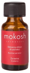 Mokosh, odżywczy eliksir do paznokci, żurawina, 10ml