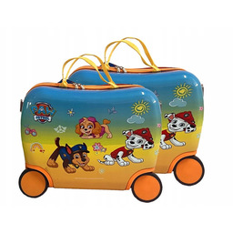 Walizka Podróżna Psi Patrol Mała Żółta