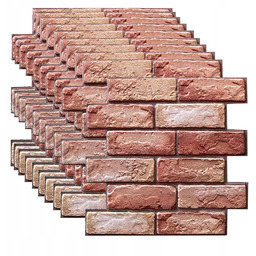 x20 Panel Panele Ścienne 3D Samoprzylepne Kamień Cegła