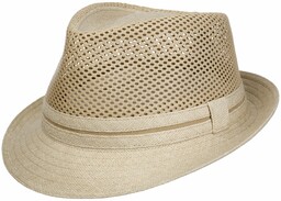 Kapelusz Vented Trilby, beżowy, cm