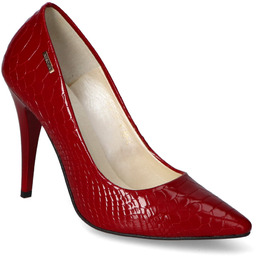 Czółenka Neścior 032-C/L/54 Burgund