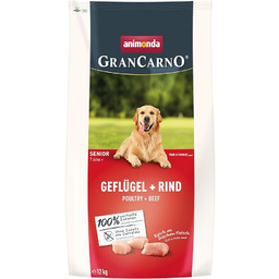 animonda GranCarno Drób senior + wołowina 1 x