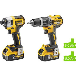 DEWALT Zestaw elektronarzędzi DCK266P2 Głośnik w prezencie