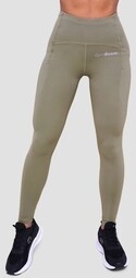 GymBeam Damskie legginsy do biegania Pulse Vetiver
