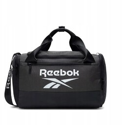 Torba sportowa szkolna na ramię trening szara Reebok